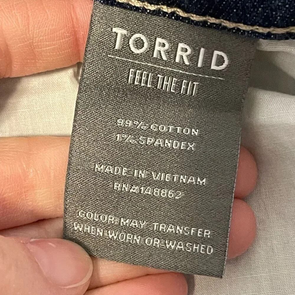 Torrid Distressed Jeans Size‎ 30S